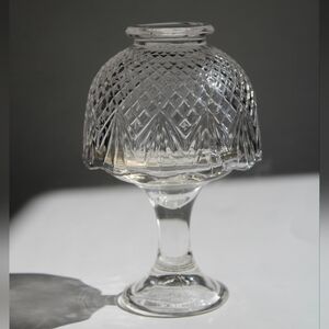 Vintage PartyLite Clearview Glass Fairy Lamp